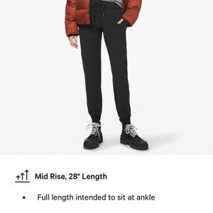Lululemon Jogger 28” Woven Size 2